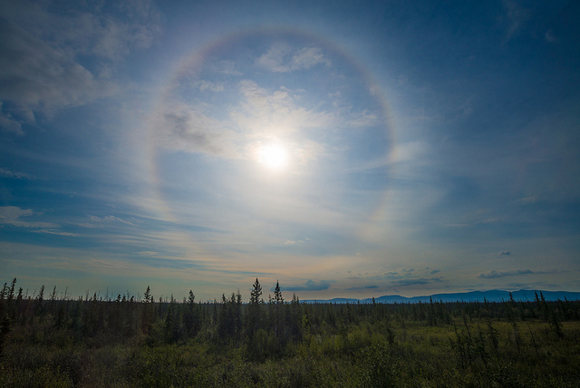 The Earth goes around the Sun